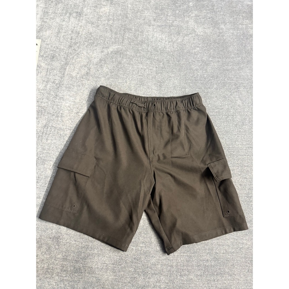 Hurley Kids Black Cargo Hybrid Shorts XL 14/16 Elastic Waist